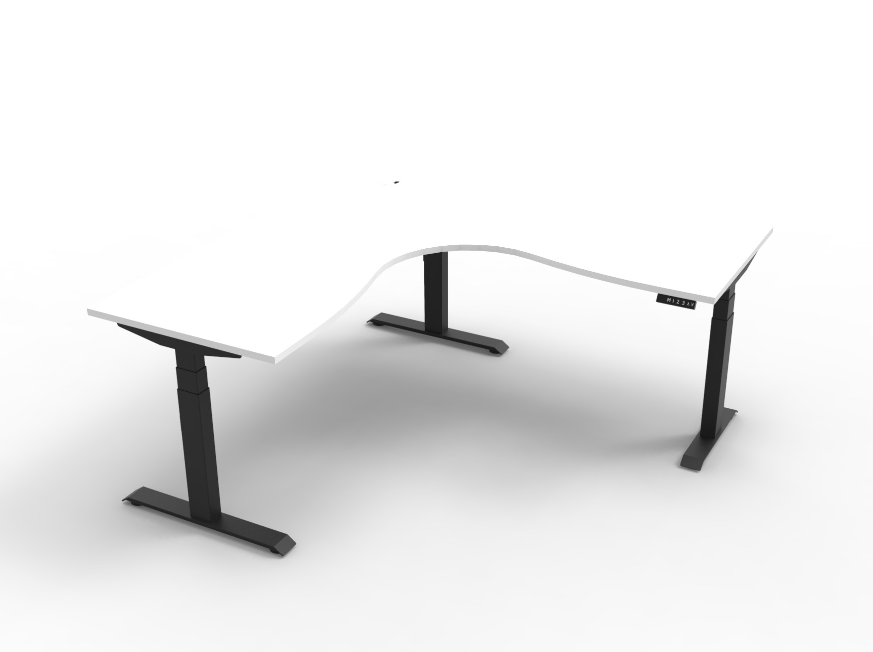Boost+ Electric Height Adjustable Corner Desk